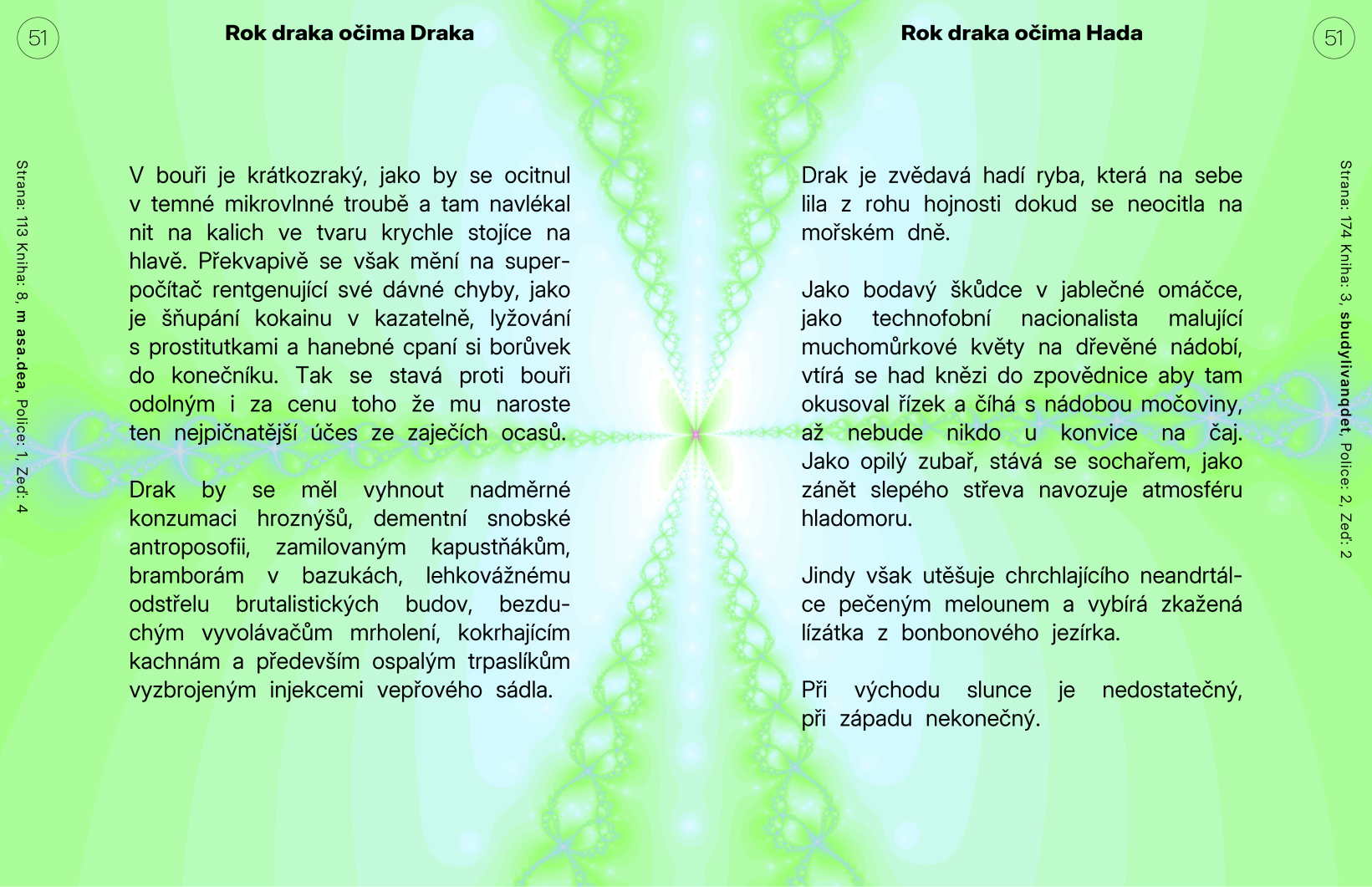 Roka drak očima Draka / Rok draka očima Hada