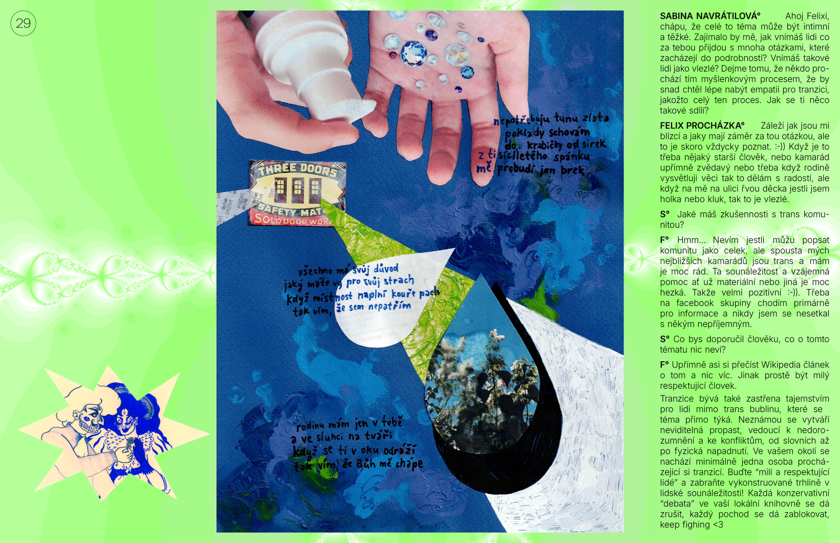 Felix Procházka: Aplikace Mužství