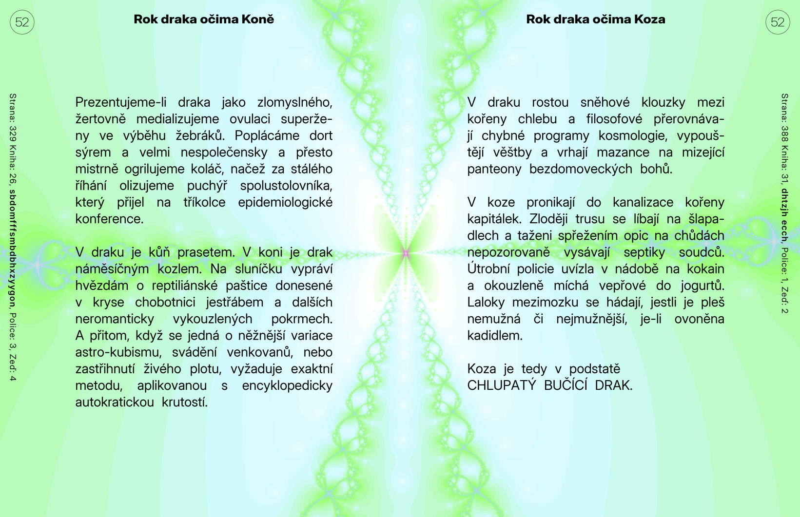 Rok draka očima Koňe / Rok draka očima Koza