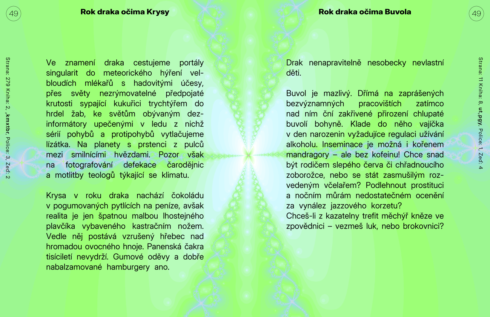 Rok draka očima Krysy / Rok draka očima Buvola