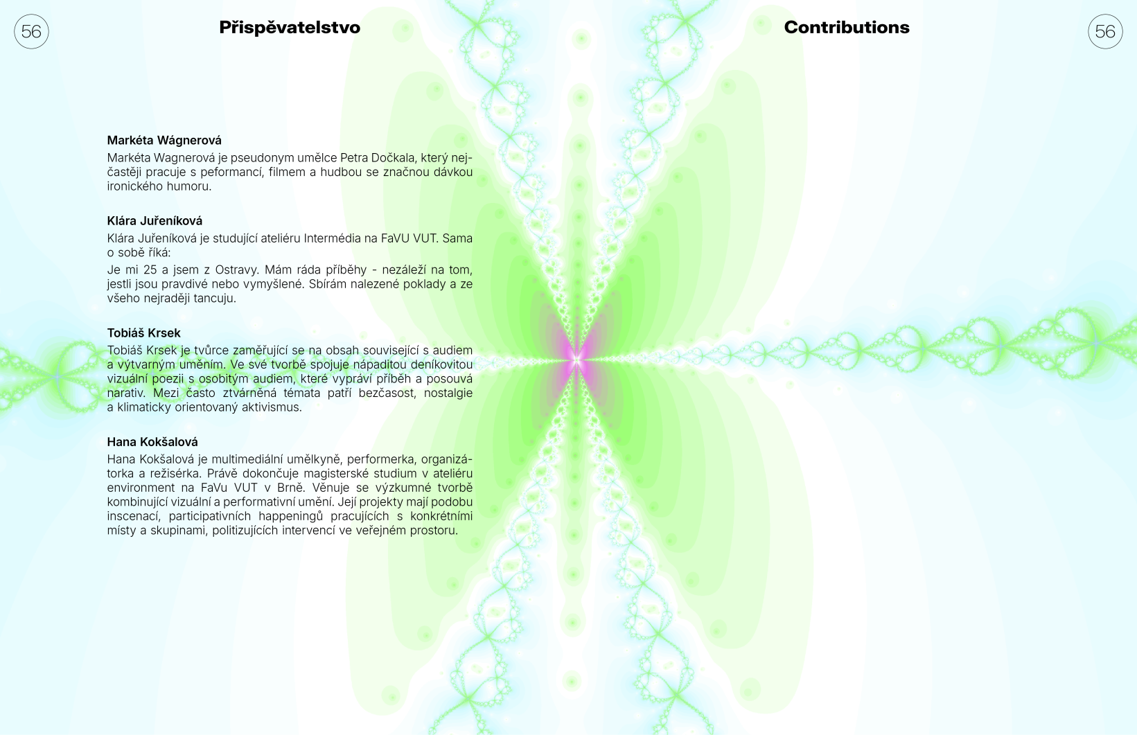 Přispěvatelstvo / Contributions
