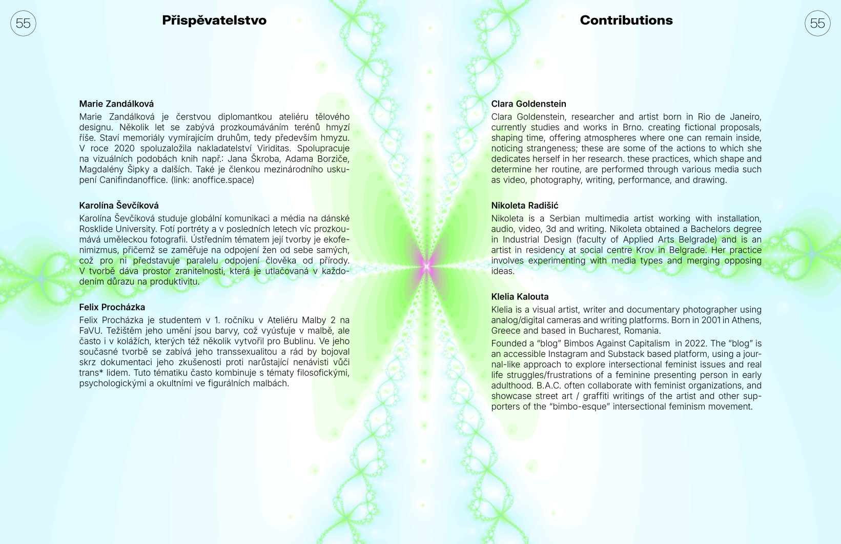 Přispěvatelstvo / Contributions