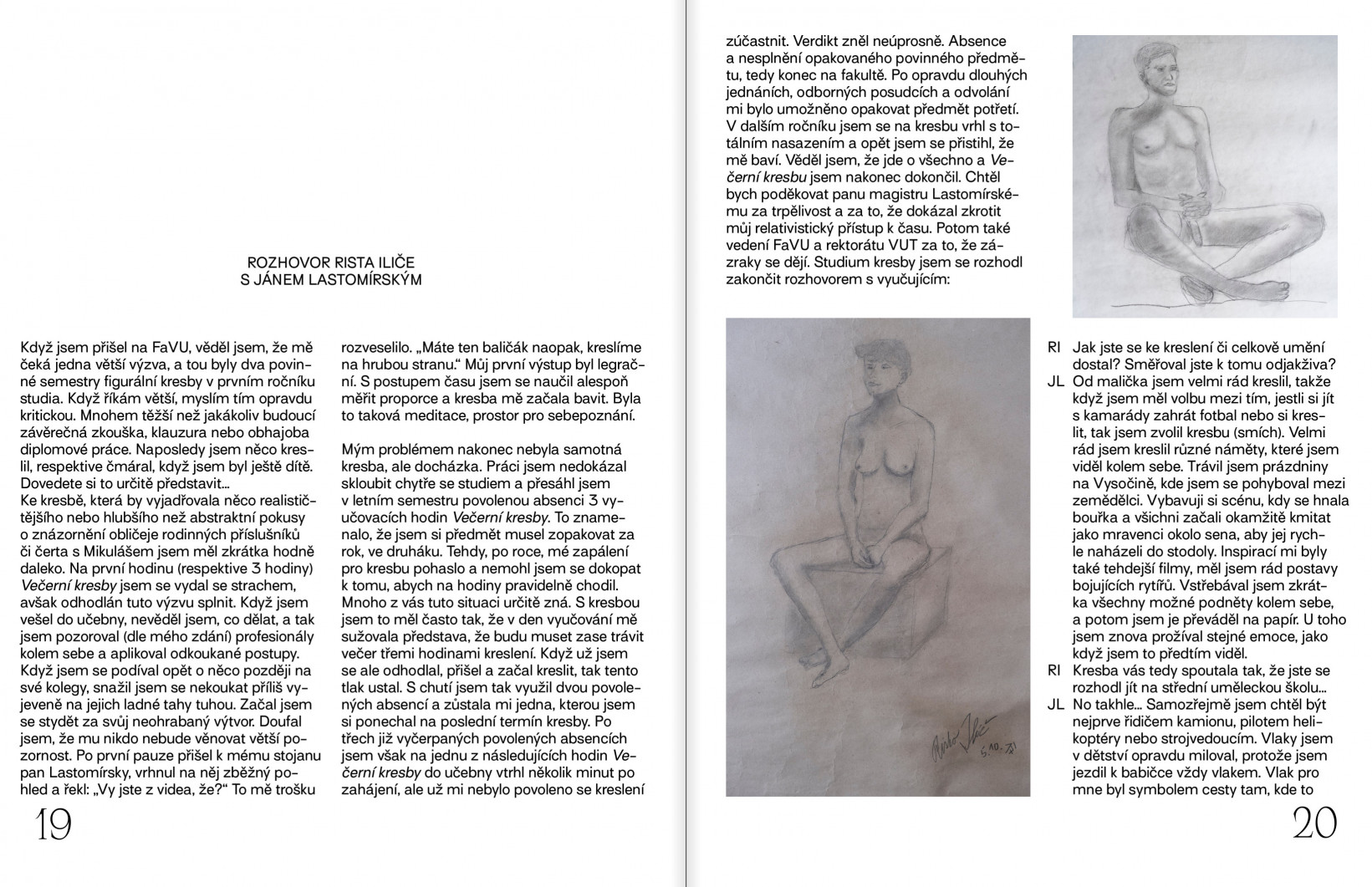 Rozhovor Rista Iliče s Jánem Lastomírským